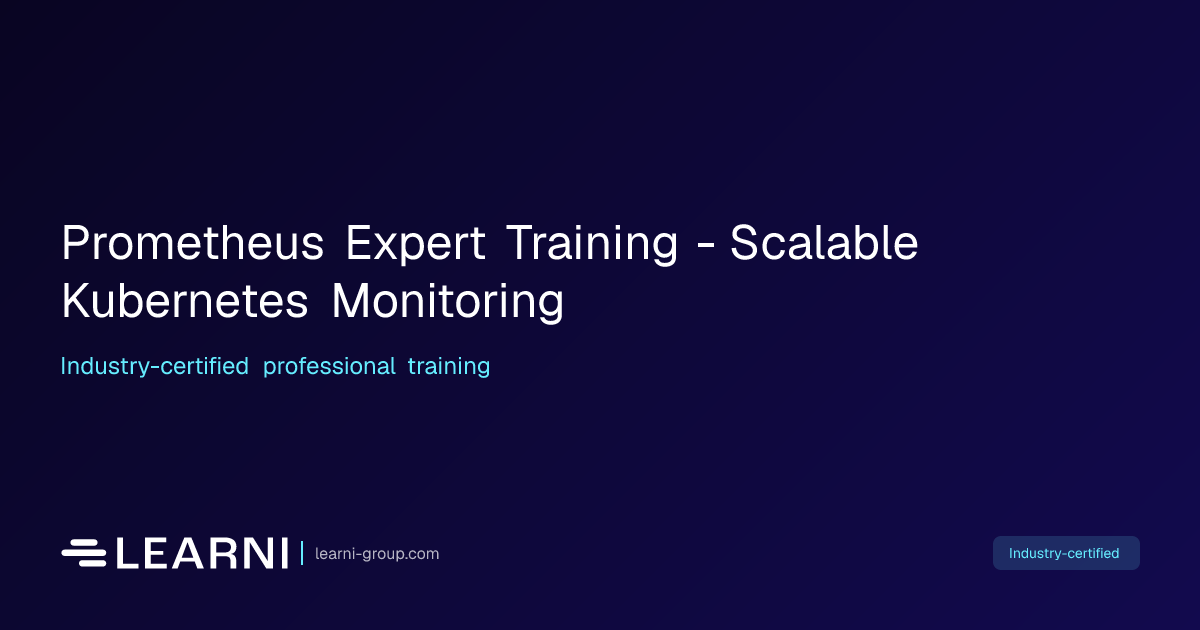 Prometheus Expert Training - Scalable Kubernetes… | Learni