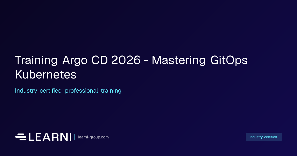 Training Argo CD 2026 - Mastering GitOps Kubernetes | Learni