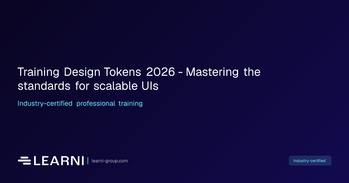 Training Design Tokens 2026 - Mastering the… | Learni