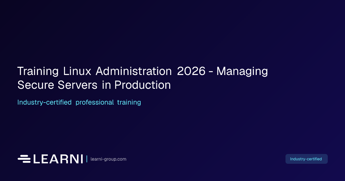 Training Linux Administration 2026 - Managing… | Learni