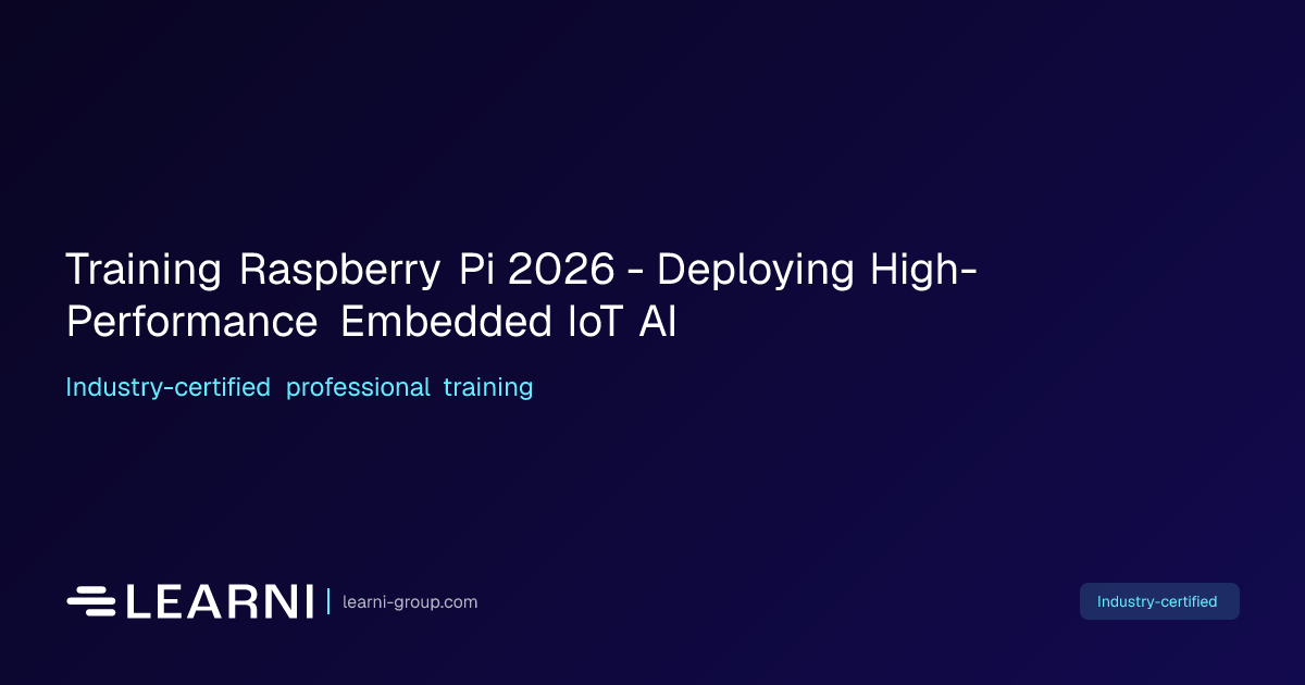 Training Raspberry Pi 2026 - Deploying… | Learni