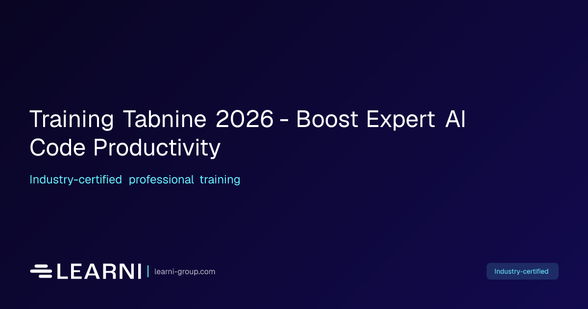 Training Tabnine 2026 - Boost Expert AI Code… | Learni