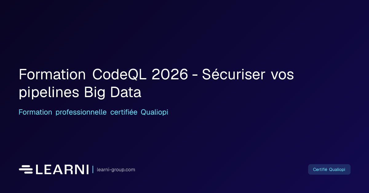 Formation CodeQL 2026 - Sécuriser vos pipelines… | Learni