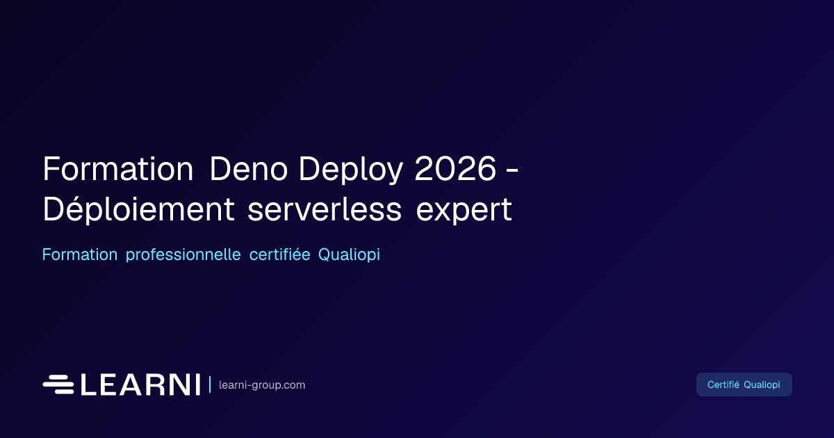 Formation Deno Deploy 2026 - Déploiement… | Learni