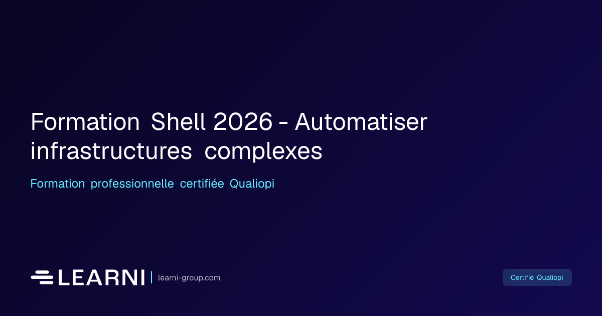 Formation Shell 2026 - Automatiser… | Learni
