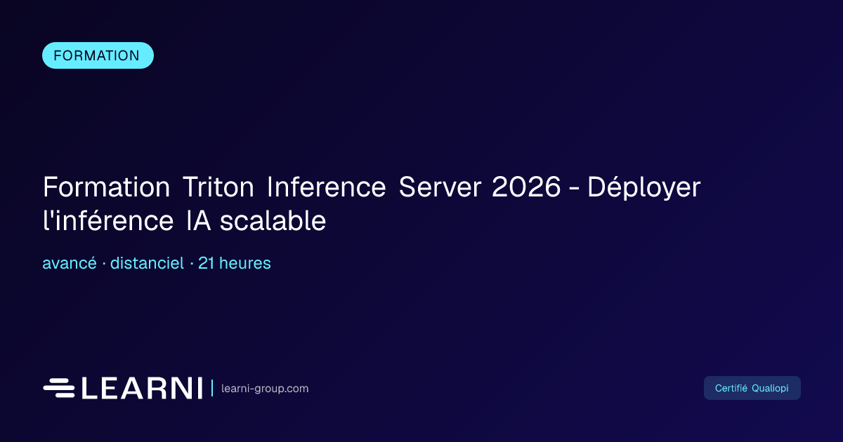 Formation Triton Inference Server 2026 - Déploye... | Learni | Learni ...