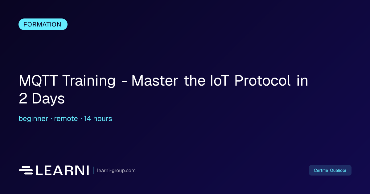 MQTT Training - Master the IoT Protocol in 2 Days | Learni | Learni ...