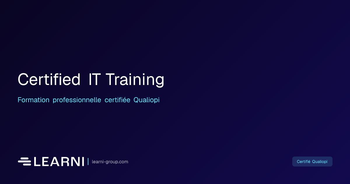 Certified IT Training | Learni | Learni - IT Training